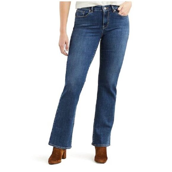 Levi's Women's 550 Vintage 90s "Levi.com" - Relaxed Boot Cut Jeans - Med 28 x 30 - Picture 12 of 12